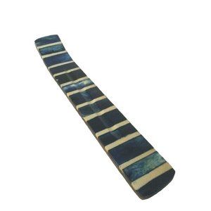 Incense Holder Burner Ash Catcher Blue White Wood Marble Composite Wiccan Pagan